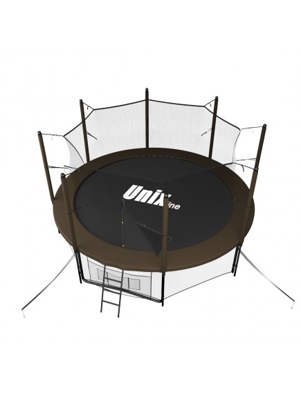 Батут UNIX line 12 ft Black&Brown (inside) Батут UNIX line 12 ft Black&Brown (inside)